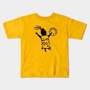 Shaman Cave Person Kids T-Shirt